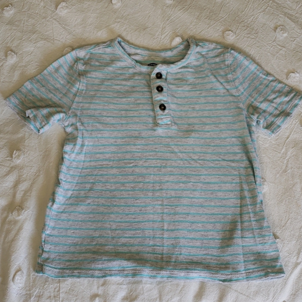 Boys Short Sleeve Henley